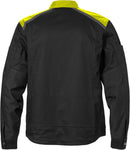 Takki naisten 4556 STFP Black/Hivis Yellow - Suomen Brodeeraus