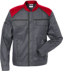 Takki naisten 4556 STFP Grey/Red - Suomen Brodeeraus