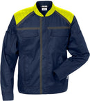 Takki naisten 4556 STFP Navy/Hi-Vis Yellow - Suomen Brodeeraus