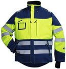 Talvipusero Multitech Neonkeltainen/Tummansininen - Suomen Brodeeraus