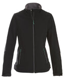 TRIAL LADY SOFTSHELL JACKET Black - Suomen Brodeeraus
