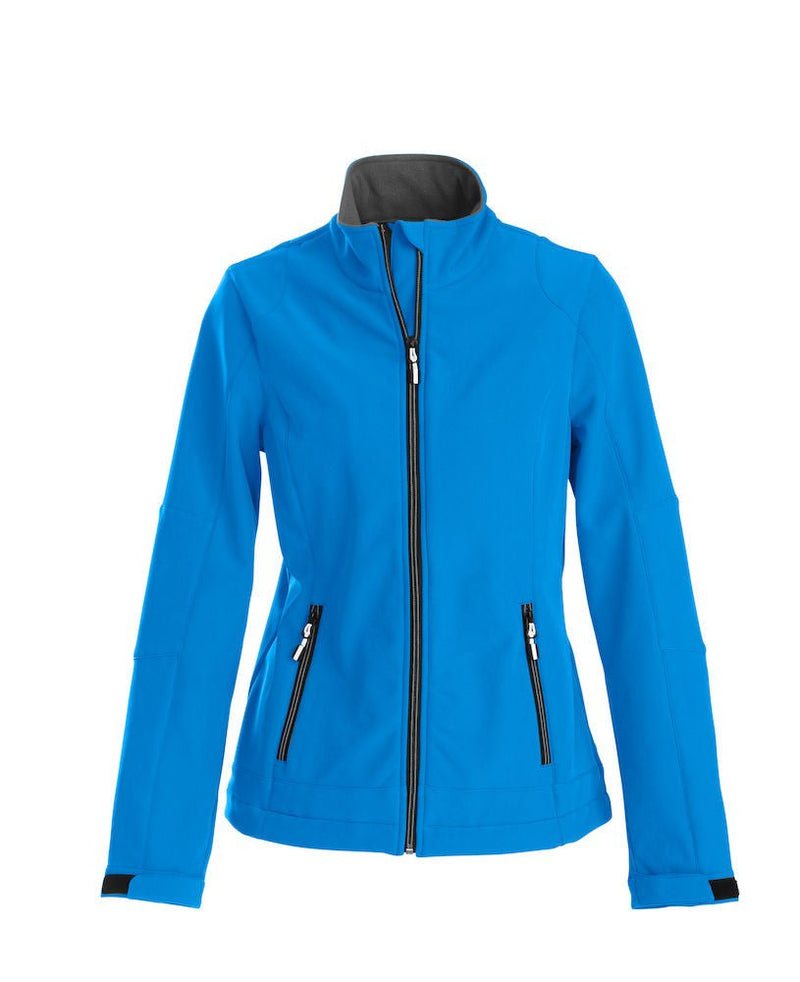 TRIAL LADY SOFTSHELL JACKET Blue - Suomen Brodeeraus