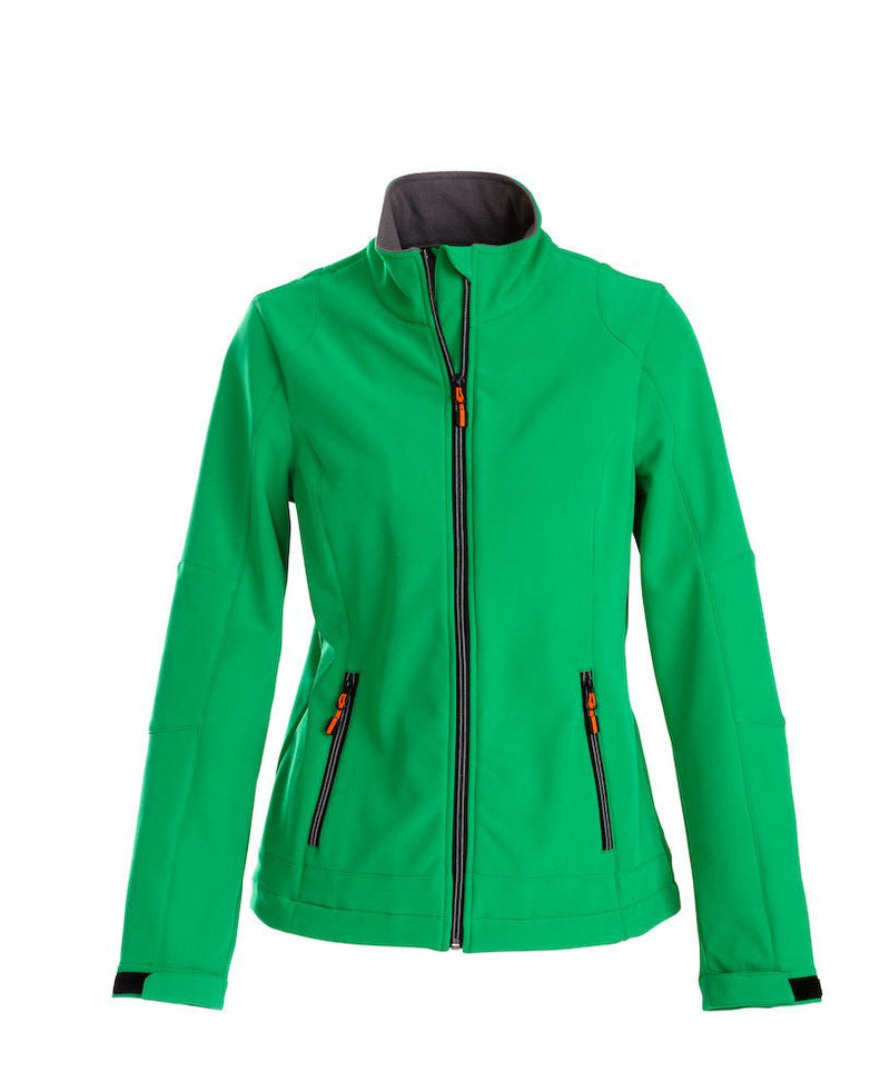 TRIAL LADY SOFTSHELL JACKET Green - Suomen Brodeeraus