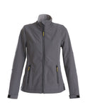 TRIAL LADY SOFTSHELL JACKET Grey - Suomen Brodeeraus