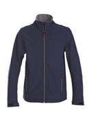 TRIAL SOFTSHELL JACKET Navy - Suomen Brodeeraus