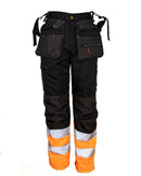 TUUMA Huomio Talvihousu Oranssi/Musta - Suomen Brodeeraus