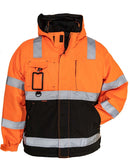 TUUMA Huomio Talvitakki, Oranssi/Musta - Suomen Brodeeraus