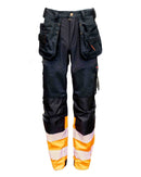 TUUMA Joustava Riipputaskuhousut Oranssi/Musta - Suomen Brodeeraus