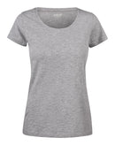 Twoville Lady Organic Slub U-neck Grey mel - Suomen Brodeeraus