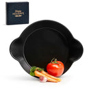 Uunivuoka, pyöreä, musta - Suomen Brodeeraus