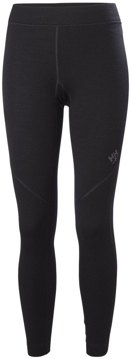 W HH LIFA MERINO PANT BLACK - Suomen Brodeeraus