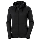 W MANCHESTER ZIP HOODIE BLACK - Suomen Brodeeraus