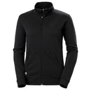 W MANCHESTER ZIP SWEATER BLACK - Suomen Brodeeraus