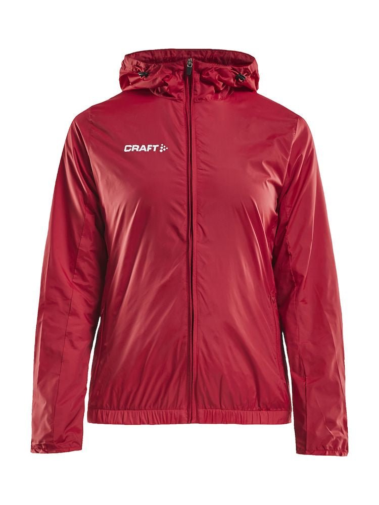 Wind Jacket women Bright red - Suomen Brodeeraus