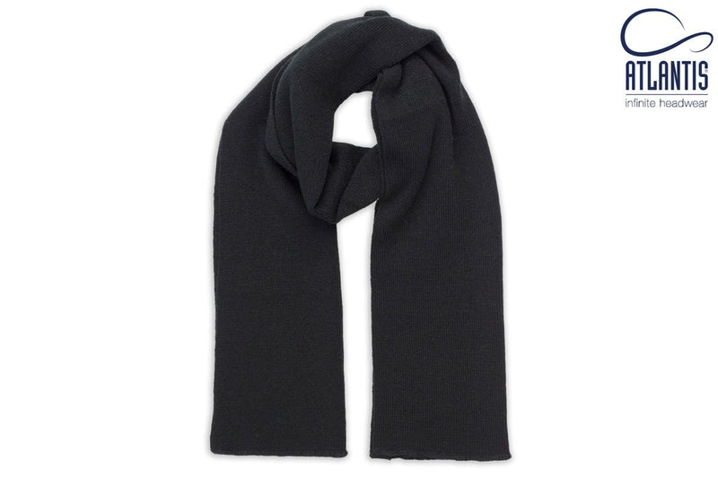 WIND SCARF BLACK - Suomen Brodeeraus