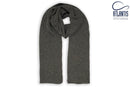 WIND SCARF GREY MELANGE - Suomen Brodeeraus