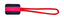 ZIPPER PULLER 4-PACK Red - Suomen Brodeeraus